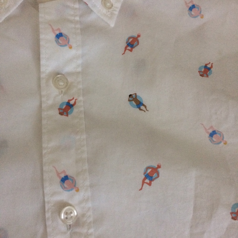 Men’s Bonobos long sleeve shirt men at pool - Picture 8 of 8